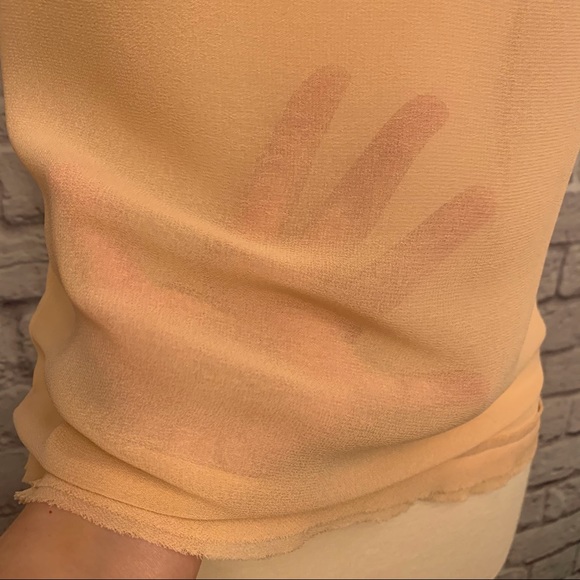 SW3 Bespoke Sheer Sleeveless Blouse - Picture 11 of 14